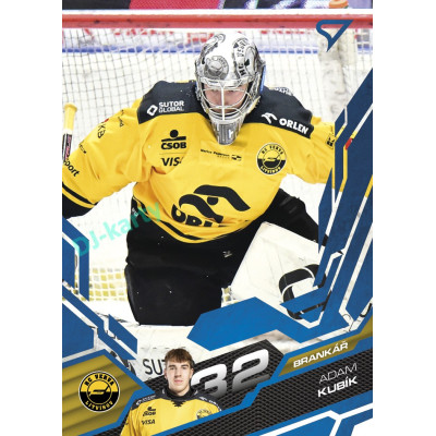 2025/26 Sportzoo ELH Play Off #399 Adam Kubík Blue Azure