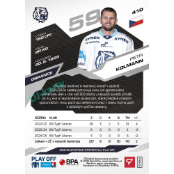 2025/26 Sportzoo ELH Play Off #410 Petr Kolmann