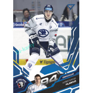 2025/26 Sportzoo ELH Play Off #405 Kristians Rubins Blue Azure