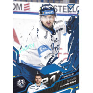 2025/26 Sportzoo ELH Play Off #409 Tomáš Hanousek Blue Azure