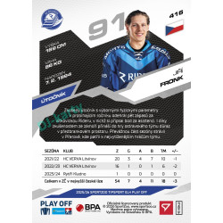 2025/26 Sportzoo ELH Play Off #416 Jiří Fronk
