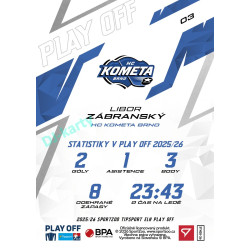 2025/26 Sportzoo ELH Play Off #03 Libor Zábranský Play Off