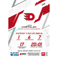 2025/26 Sportzoo ELH Play Off #09 Jan Košťálek Play Off