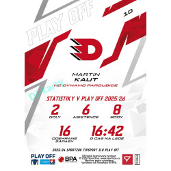 2025/26 Sportzoo ELH Play Off #10 Martin Kaut Play Off