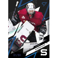 2025/26 Sportzoo ELH Play Off #13 Josef Kořenář Play Off Azure Blue xx/50