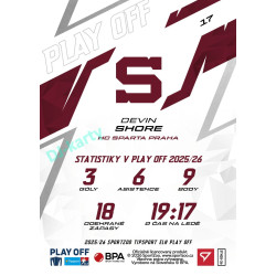 2025/26 Sportzoo ELH Play Off #17 Devin Shore Play Off