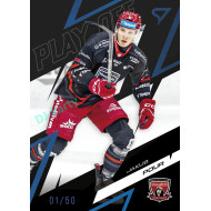 2025/26 Sportzoo ELH Play Off #24 Jakub Pour Play Off Azure Blue xx/50