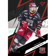 2025/26 Sportzoo ELH Play Off #21 Michael Vukojevič Play Off Ruby Red xx/25