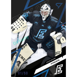 2025/26 Sportzoo ELH Play Off #25 Dominik Frodl Play Off Azure Blue xx/50