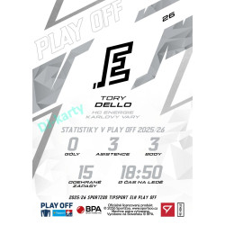 2025/26 Sportzoo ELH Play Off #26 Tory Dello Play Off