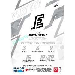 2025/26 Sportzoo ELH Play Off #29 Jiří Černoch Play Off