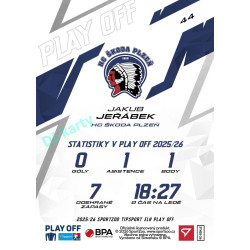 2025/26 Sportzoo ELH Play Off #44 Jakub Jeřábek Play Off