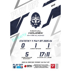 2025/26 Sportzoo ELH Play Off #62 Michal Houdek Play Off