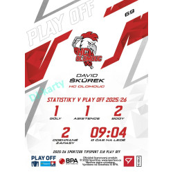 2025/26 Sportzoo ELH Play Off #69 David Škůrek Play Off