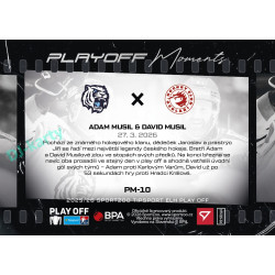 2025/26 Sportzoo ELH Play Off #PM-10 Adam Musil & David Musil Play Off Moments
