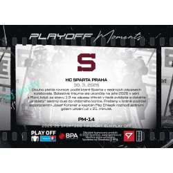 2025/26 Sportzoo ELH Play Off #PM-14 HC Sparta Praha Play Off Moments