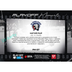 2025/26 Sportzoo ELH Play Off #PM-07 Matyáš Filip Play Off Moments