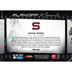 2025/26 Sportzoo ELH Play Off #PM-19 Michael Špaček Play Off Moments