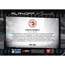 2025/26 Sportzoo ELH Play Off #PM-05 Martin Růžička Play Off Moments