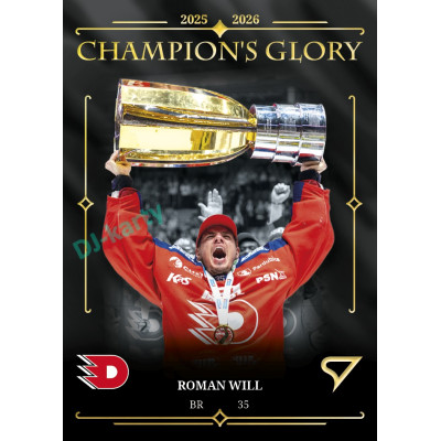 2025/26 Sportzoo ELH Play Off #CG-01 Roman Will Champions Glory