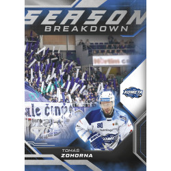 2025/26 Sportzoo ELH Play Off #SB-03 Tomáš Zohorna Season Breakdown