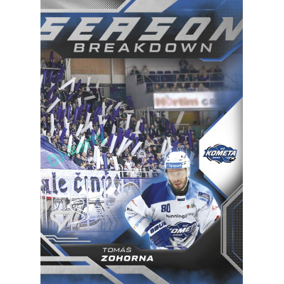 2025/26 Sportzoo ELH Play Off #SB-03 Tomáš Zohorna Season Breakdown