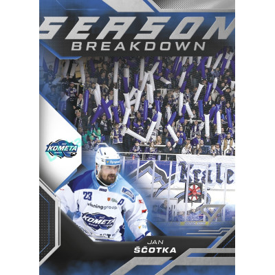 2025/26 Sportzoo ELH Play Off #SB-01 Jan Ščotka Season Breakdown