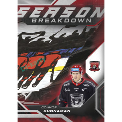 2025/26 Sportzoo ELH Play Off #SB-12 Connor Bunnaman Season Breakdown