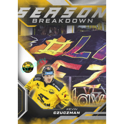 2025/26 Sportzoo ELH Play Off #SB-25 Kevin Czuczman Season Breakdown