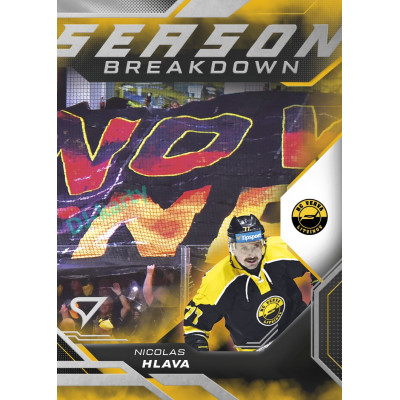 2025/26 Sportzoo ELH Play Off #SB-27 Nicolas Hlava Season Breakdown