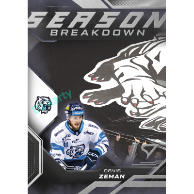 2025/26 Sportzoo ELH Play Off #SB-31 Denis Zeman Season Breakdown