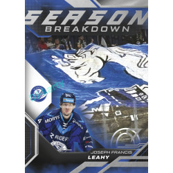 2025/26 Sportzoo ELH Play Off #SB-34 Joseph Francis Leahy Season Breakdown