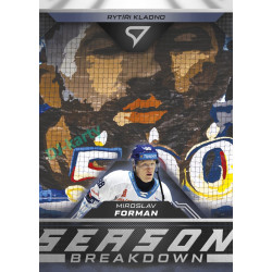 2025/26 Sportzoo ELH Play Off #SB-38 Miroslav Forman Season Breakdown