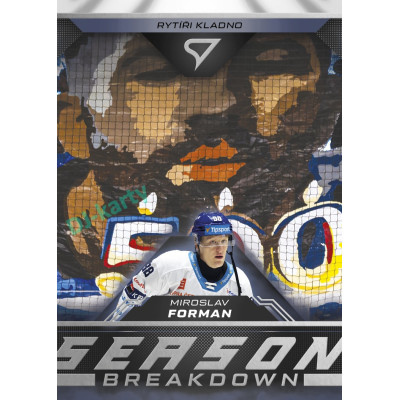 2025/26 Sportzoo ELH Play Off #SB-38 Miroslav Forman Season Breakdown