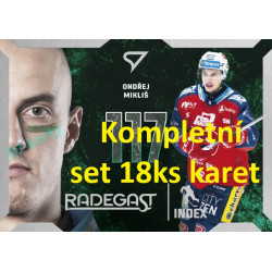 2025/26 Sportzoo ELH Play Off kompletní set 18ks karet Play Off Moments
