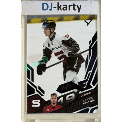 2025/26 Sportzoo ELH Play Off #374 Ondřej Hrabík Charcoal Black 1of1