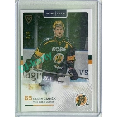 2025/26 Goal Cards Maxa liga 2.s. #VSE-17 Robin Staněk Jungle Parallel 3/6