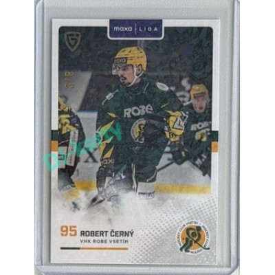2025/26 Goal Cards Maxa liga 2.s. #VSE-29 Robert Černý Jungle Parallel 3/6