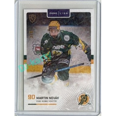 2025/26 Goal Cards Maxa liga 2.s. #VSE-28 Martin Novák Jungle Parallel 3/6