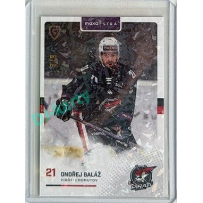 2025/26 Goal Cards Maxa liga 2.s. #CHOM-20 Ondřej Baláž Jungle Parallel 3/6