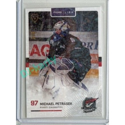 2025/26 Goal Cards Maxa liga 2.s. #CHOM-16 Michael Petrásek Jungle Parallel 3/6