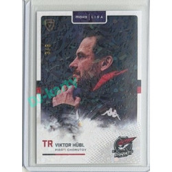 2025/26 Goal Cards Maxa liga 2.s. #CHOM-36 Viktor Hübl Jungle Parallel 3/6