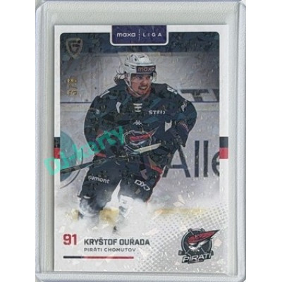 2025/26 Goal Cards Maxa liga 2.s. #CHOM-25 Kryštof Ouřada Jungle Parallel 3/6
