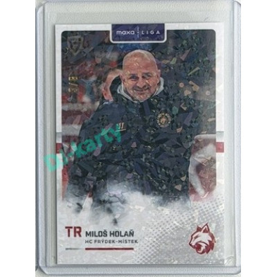 2025/26 Goal Cards Maxa liga 2.s. #FMI-32 Miloš Holaň Jungle Parallel 3/6