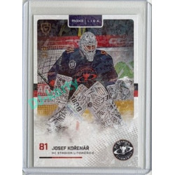 2025/26 Goal Cards Maxa liga 2.s. #LIT-15 Josef Kořenář Jungle Parallel 3/6