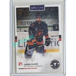 2025/26 Goal Cards Maxa liga 2.s. #LIT-26 Jakub Klepiš Jungle Parallel 3/6