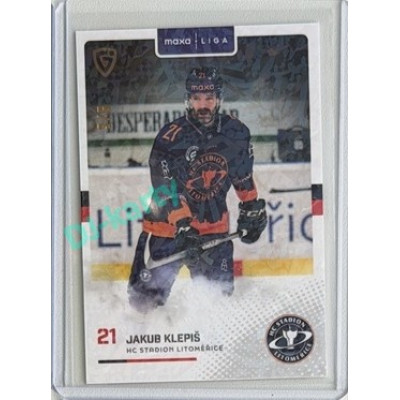 2025/26 Goal Cards Maxa liga 2.s. #LIT-26 Jakub Klepiš Jungle Parallel 3/6