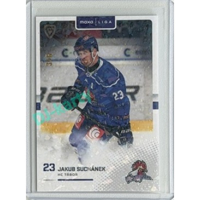 2025/26 Goal Cards Maxa liga 2.s. #TAB-18 Jakub Suchánek Jungle Parallel 3/6