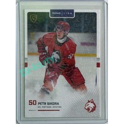 2025/26 Goal Cards Maxa liga 2.s. #FMI-26 Petr Sikora Jungle Parallel 3/6