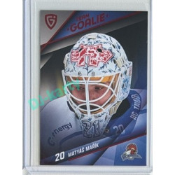 2025/26 Goal Cards Maxa liga 2.s. #TG-45 Matyáš Mařík Team Goalie Red 4/6